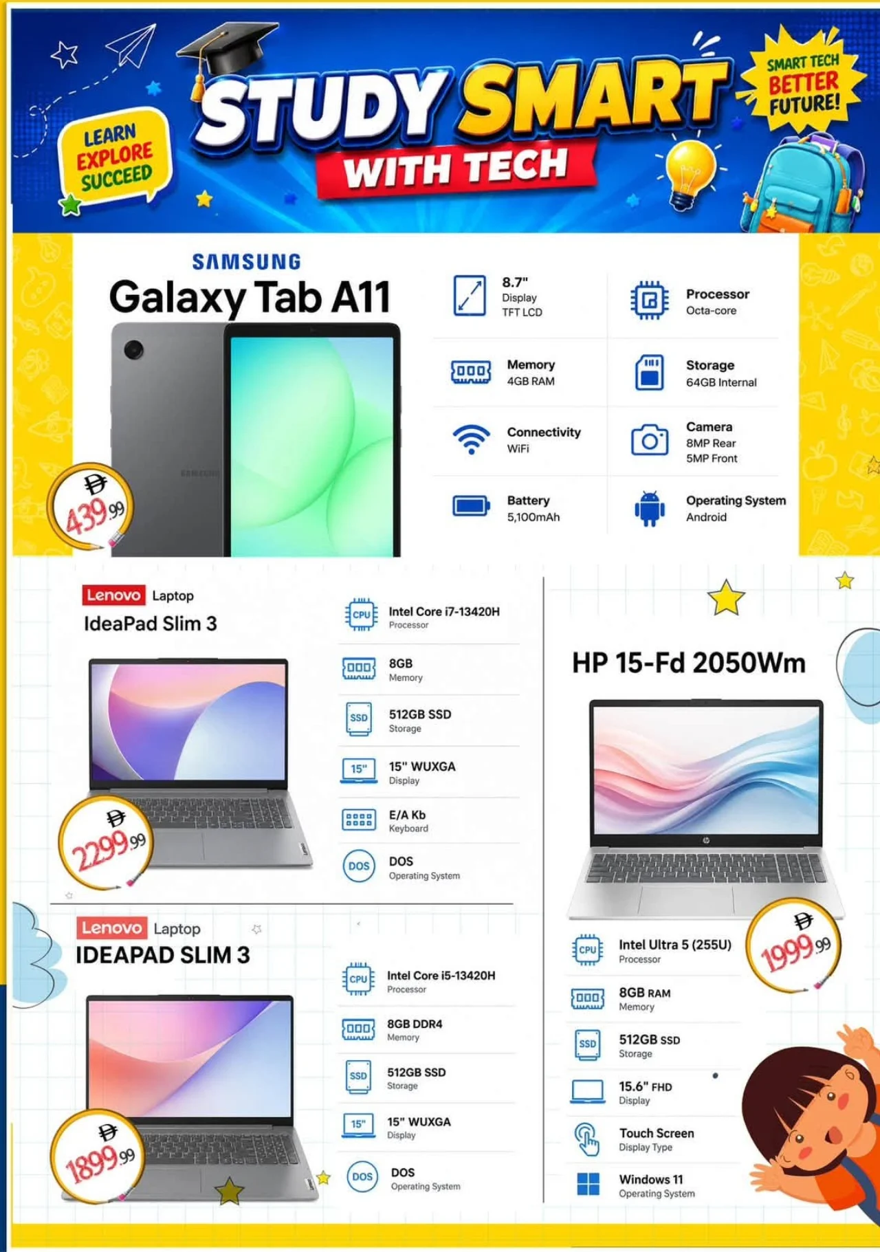 Talal Market Back to School Offers & Tech Deals page 8