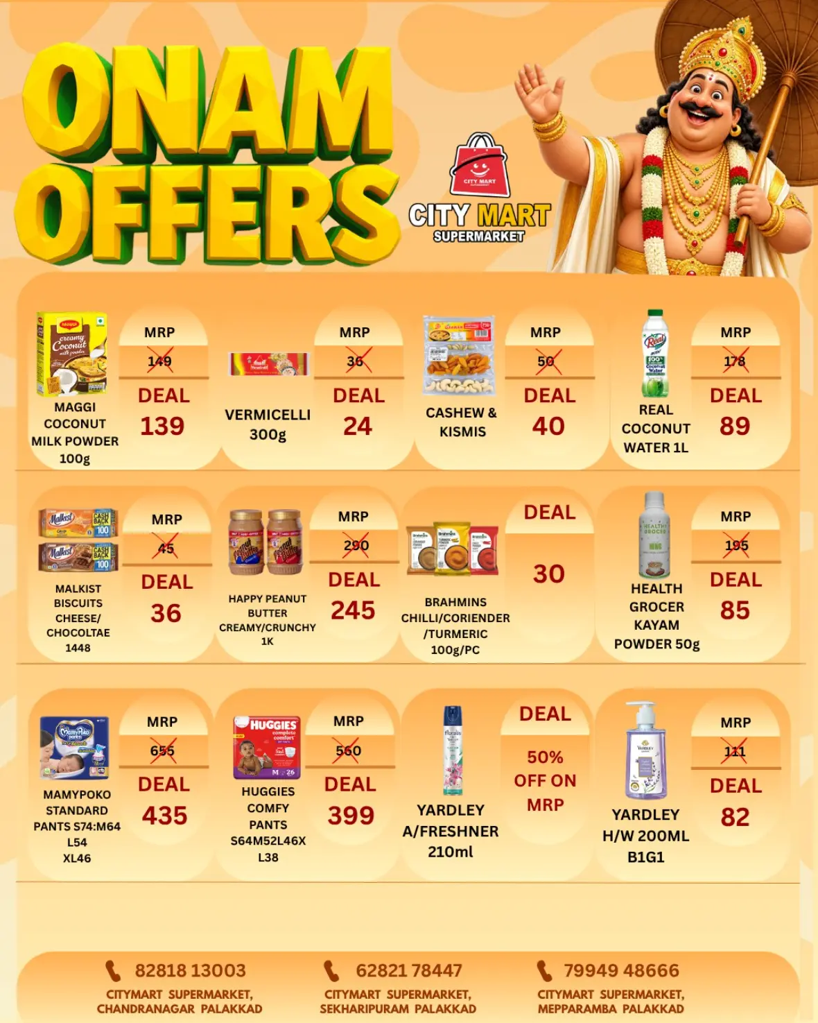City Mart Supermarket Palakkad Onam Offers | Deals page 2
