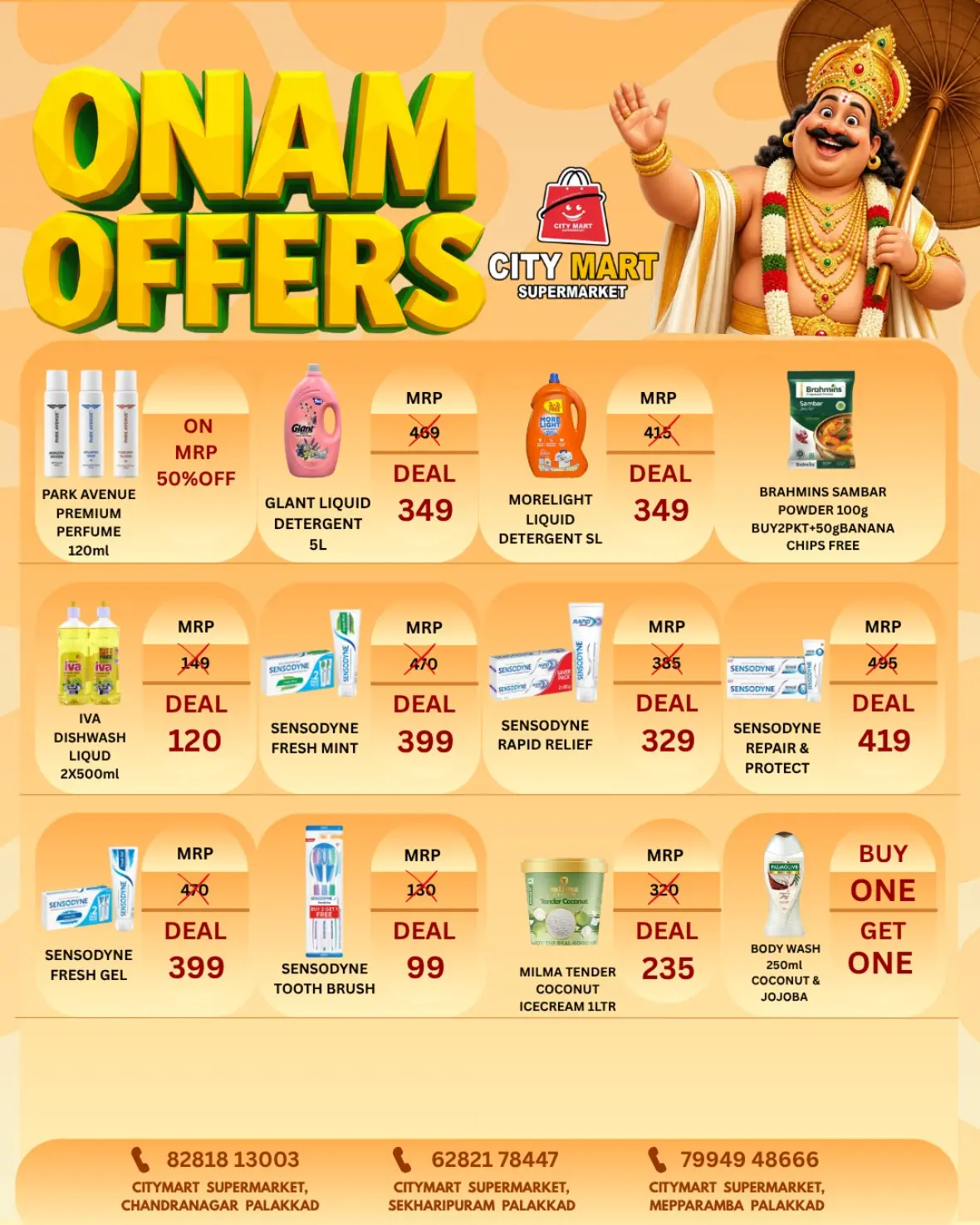City Mart Supermarket Palakkad Onam Offers | Deals page 3