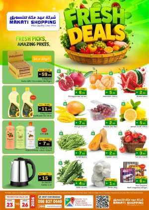 Makati Shopping Riyadh Offers Today | Fresh Deals flyer cover