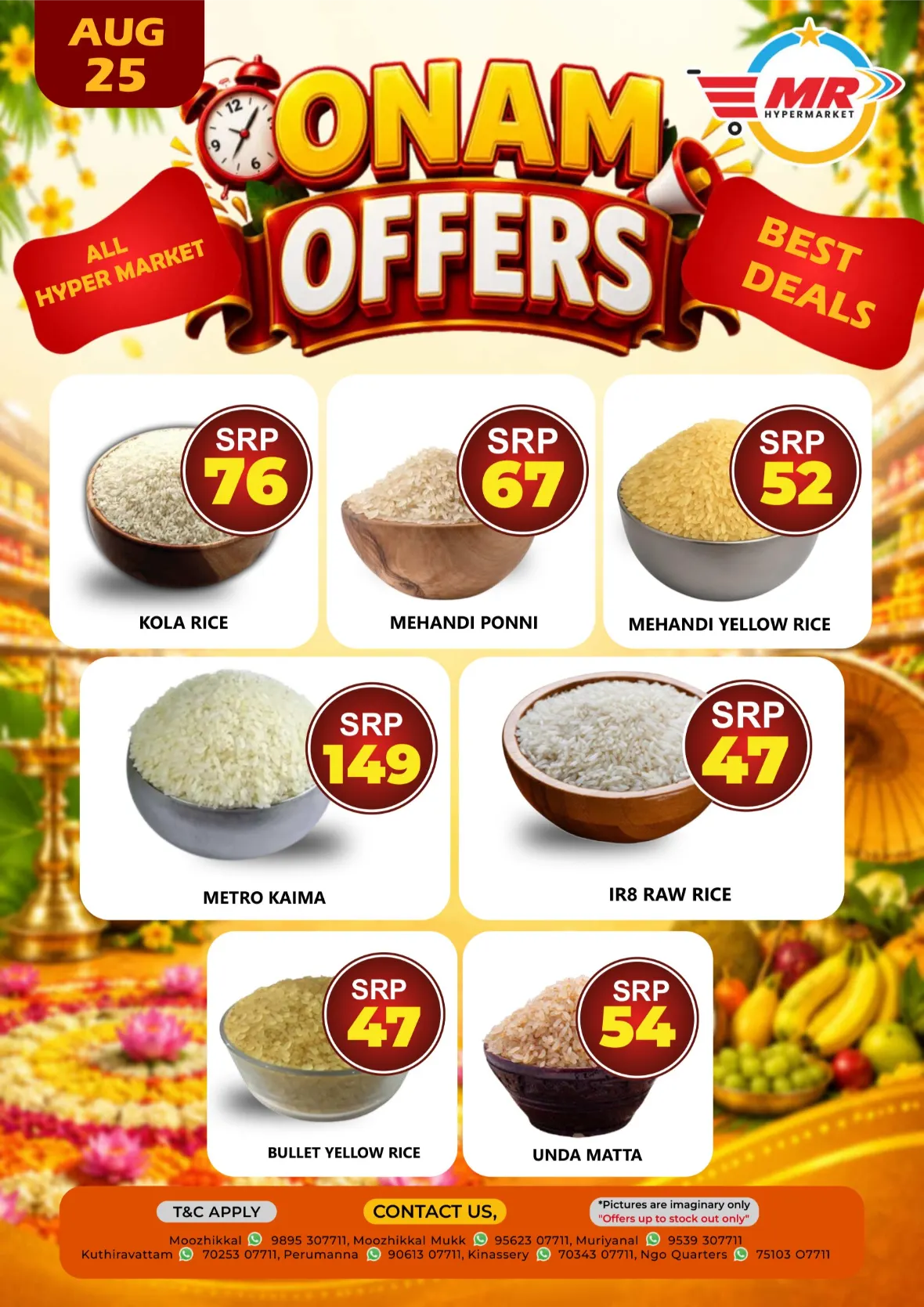 MR Hypermarket Onam Offers Today | Latest Deals page 1