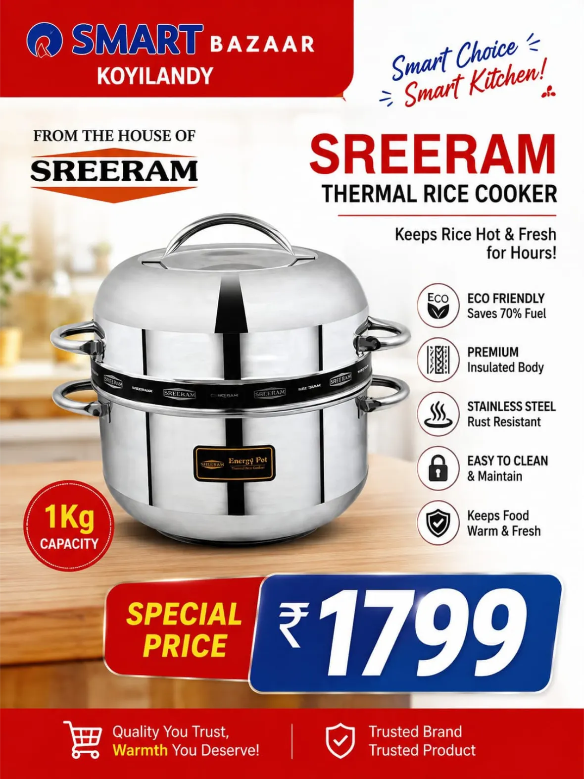 Smart Bazaar Koyilandy Onam Offers & Appliance Deals page 9