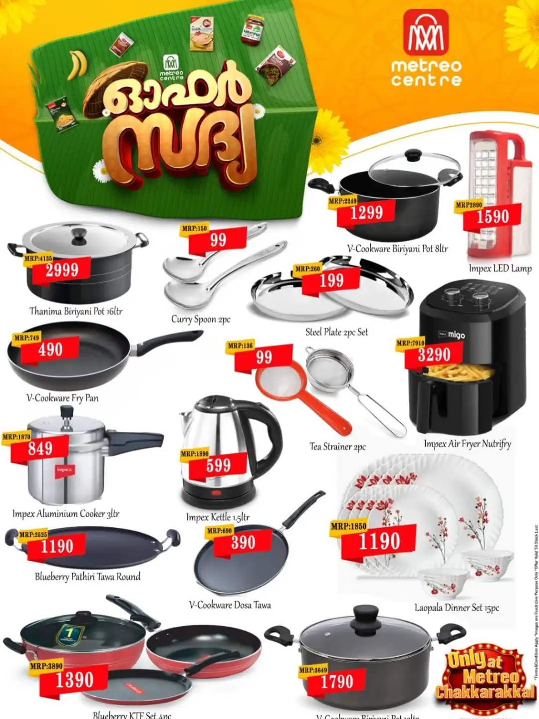 Metreo Centre Chakkarakal Today Offers & Grocery Deals page 9