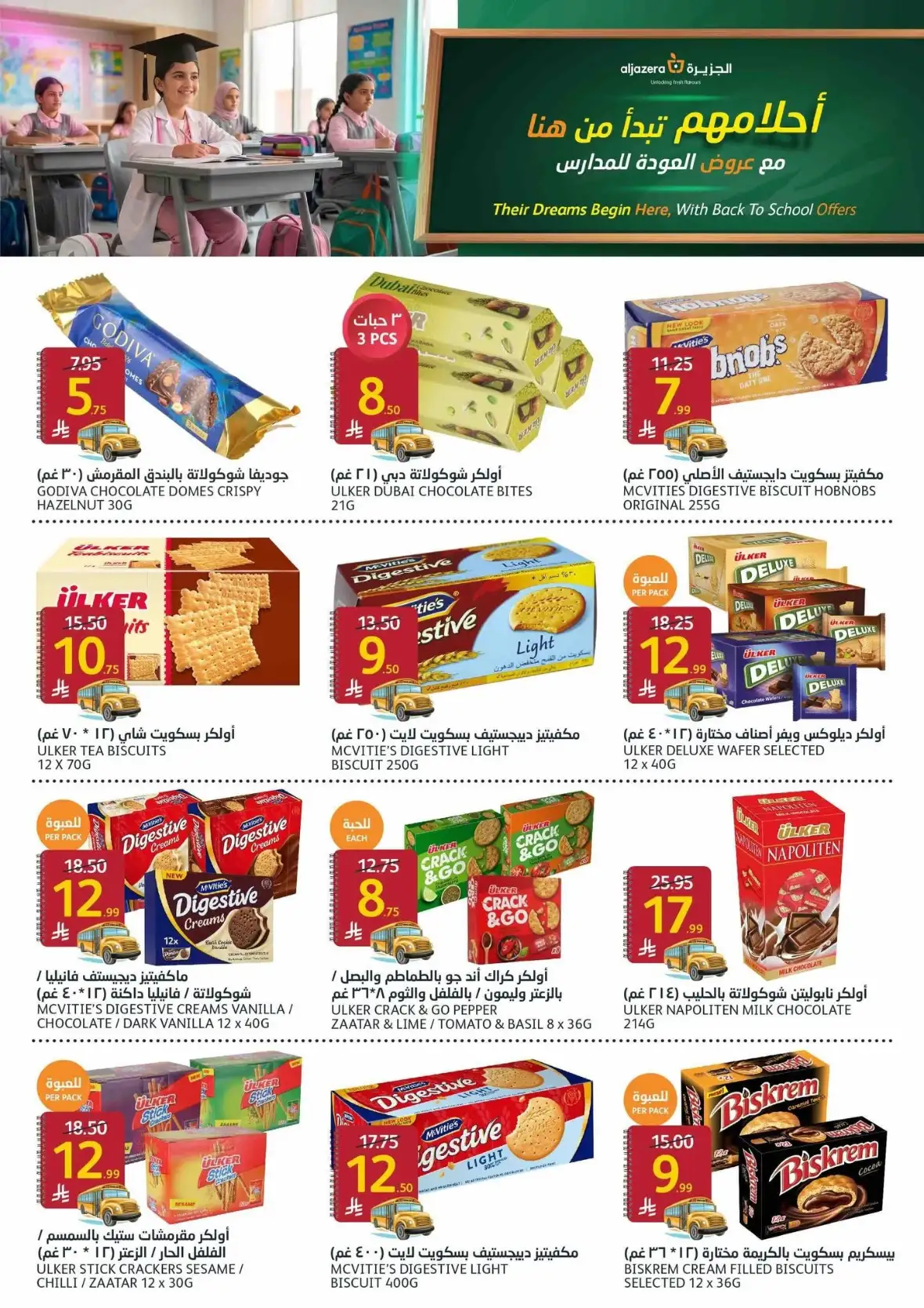 Aljazera Markets Weekly Offers & Back to School Deals page 21