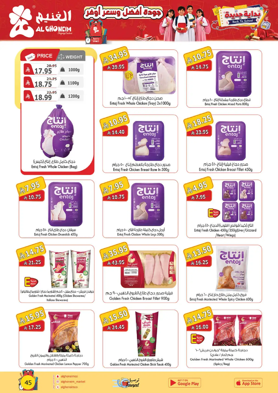 Al Ghoneim Shopping Centers Back to School Offers page 46
