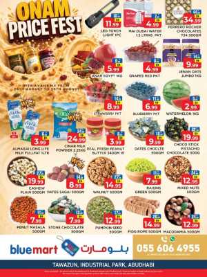 Bluemart Abu Dhabi Today Offers and Deals flyer cover
