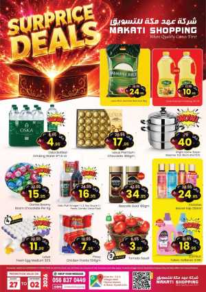 Makati Shopping Riyadh Offers | Surprise Deals flyer cover