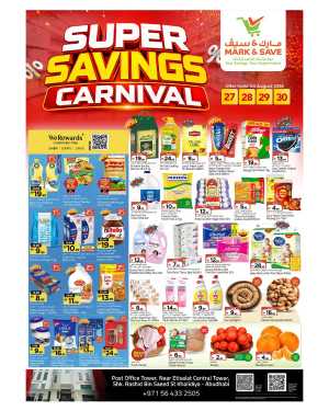 Mark & Save Khalidiya Abu Dhabi | Latest Offers & Flyer flyer cover