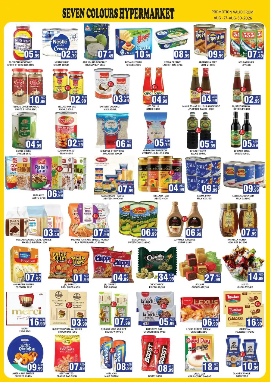 Seven Colours Hypermarket Abu Dhabi Offers | Super Saver page 3