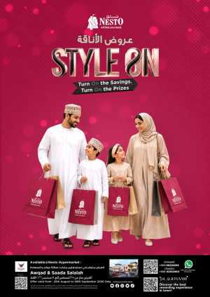 Nesto Salalah Style On Offers | Kids Fashion Deals flyer cover