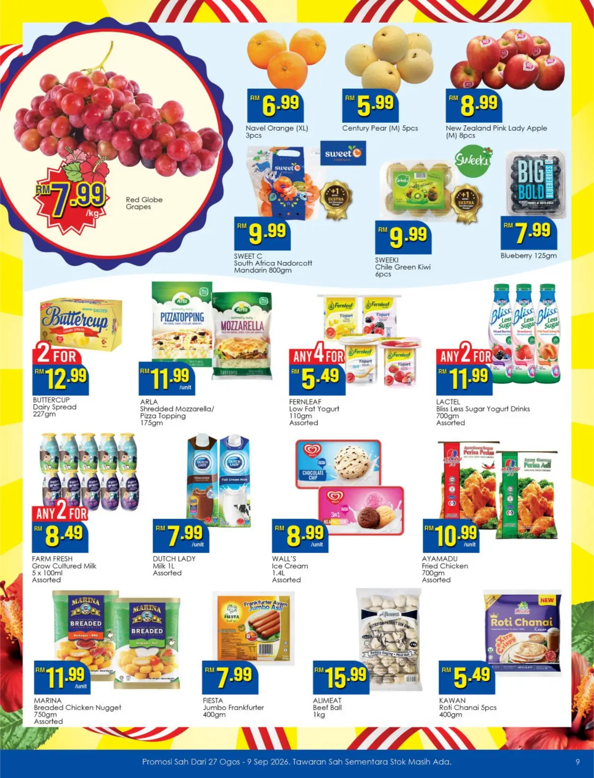 TF Value-Mart Merdeka Day Offers | Latest Grocery Deals page 9