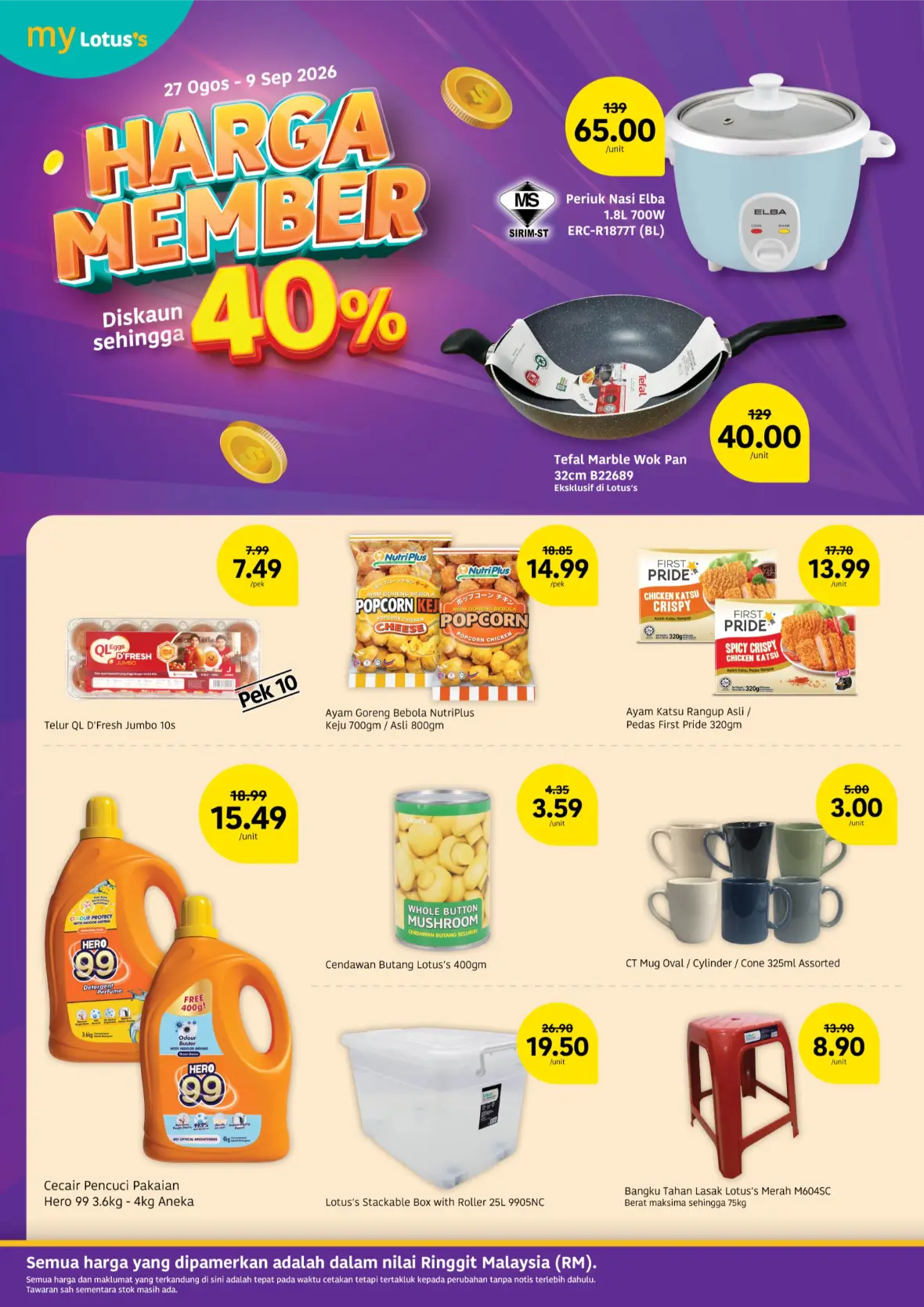 Lotus's Malaysia Lesgo Lokal Offers | Latest Grocery Deals page 14