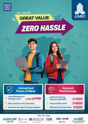 Jumbo UAE Back to School Offers & Deals flyer cover