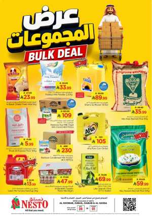 Nesto Bulk Deal Offers & Savings flyer cover