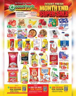 Desert Fresh Market Abu Dhabi | Today Offers & Super Sale flyer cover