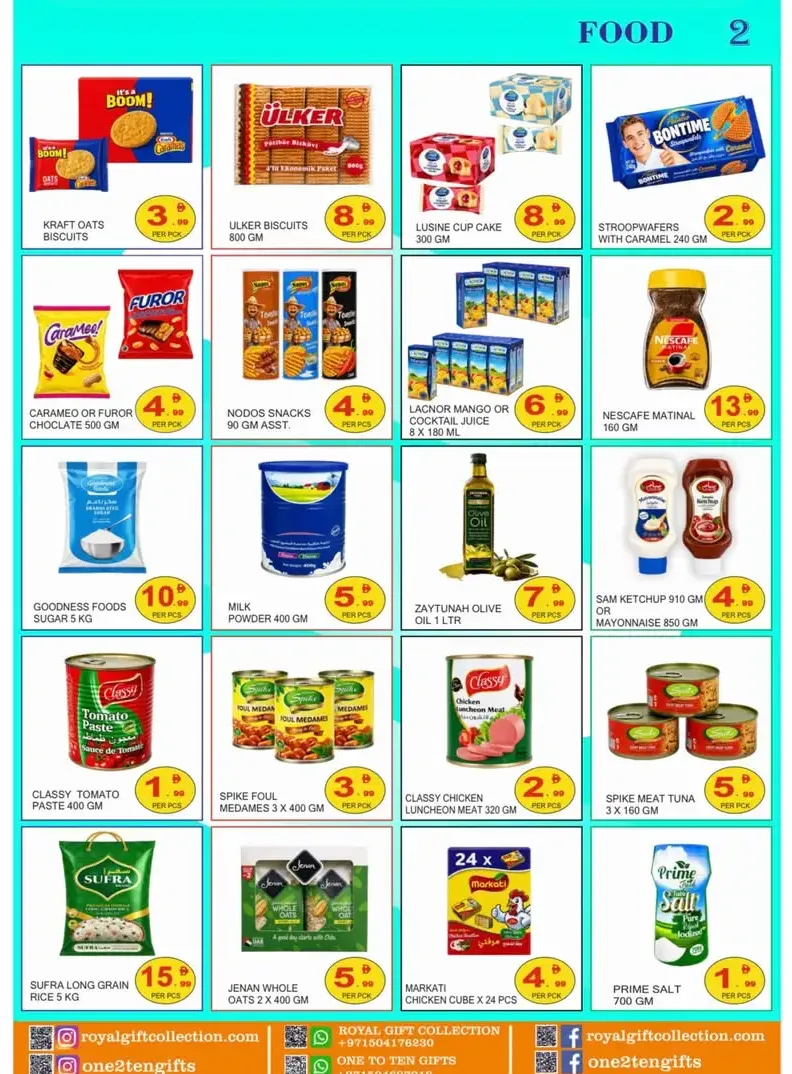 One to Ten Gifts Abu Dhabi Offers & Deals page 2