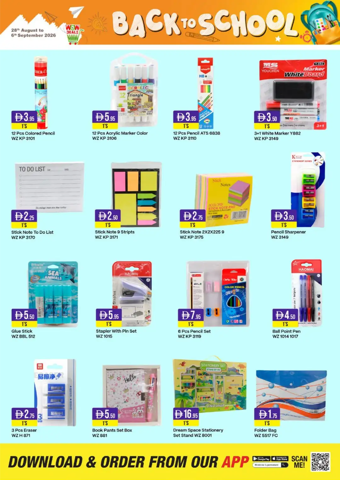 West Zone Supermarket | Back to School Offers & Deals page 2
