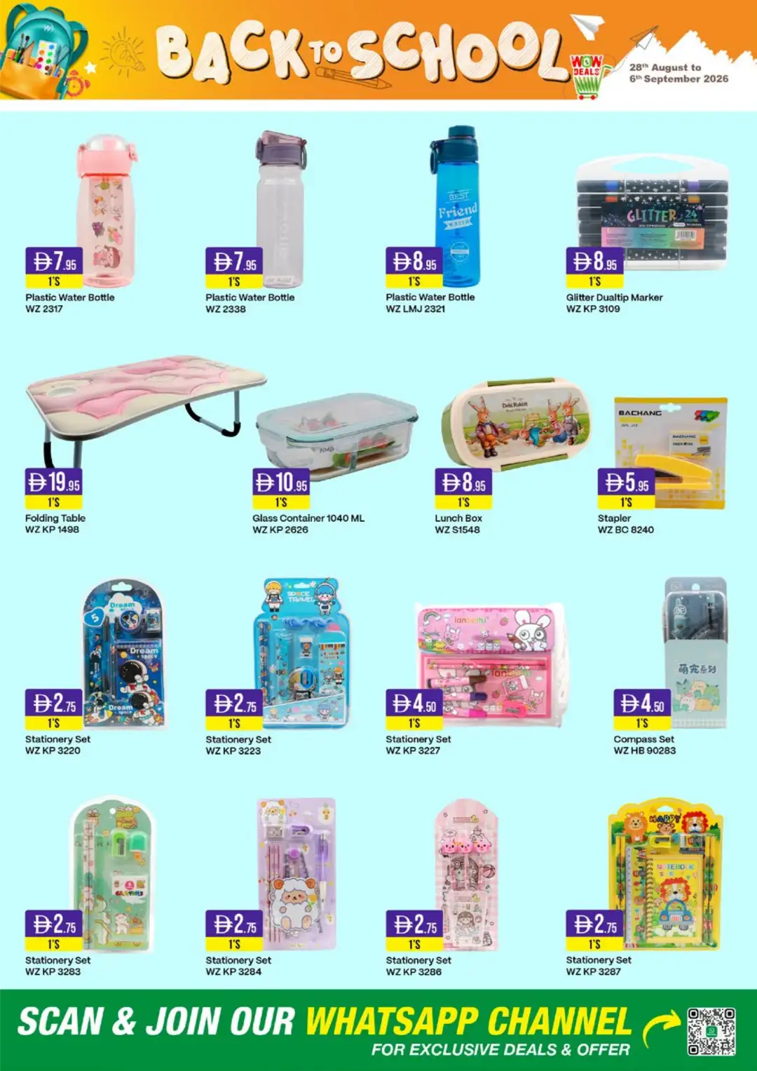 West Zone Supermarket | Back to School Offers & Deals page 3