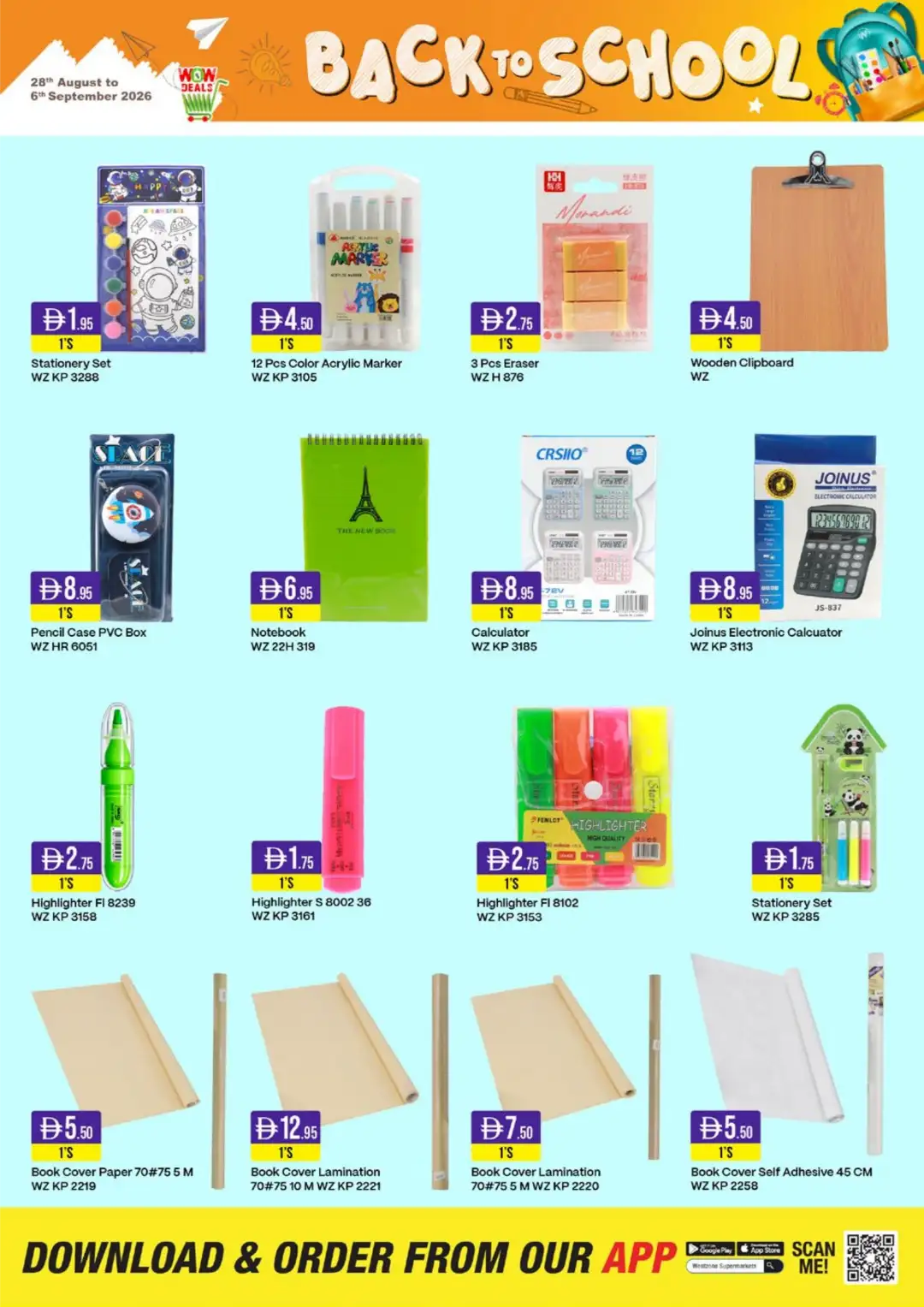 West Zone Supermarket | Back to School Offers & Deals page 4