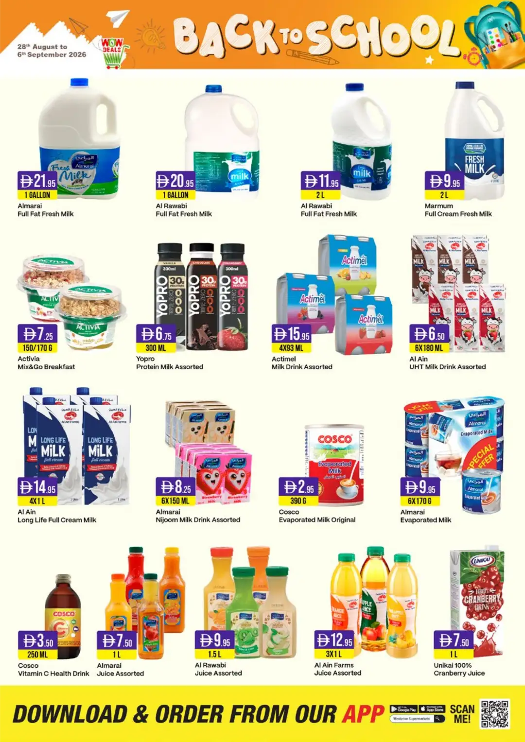 West Zone Supermarket | Back to School Offers & Deals page 8