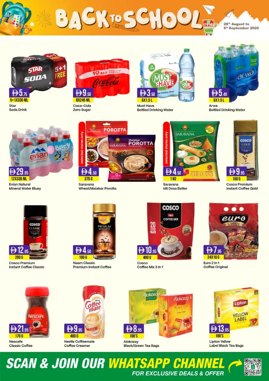 West Zone Supermarket | Back to School Offers & Deals page 9