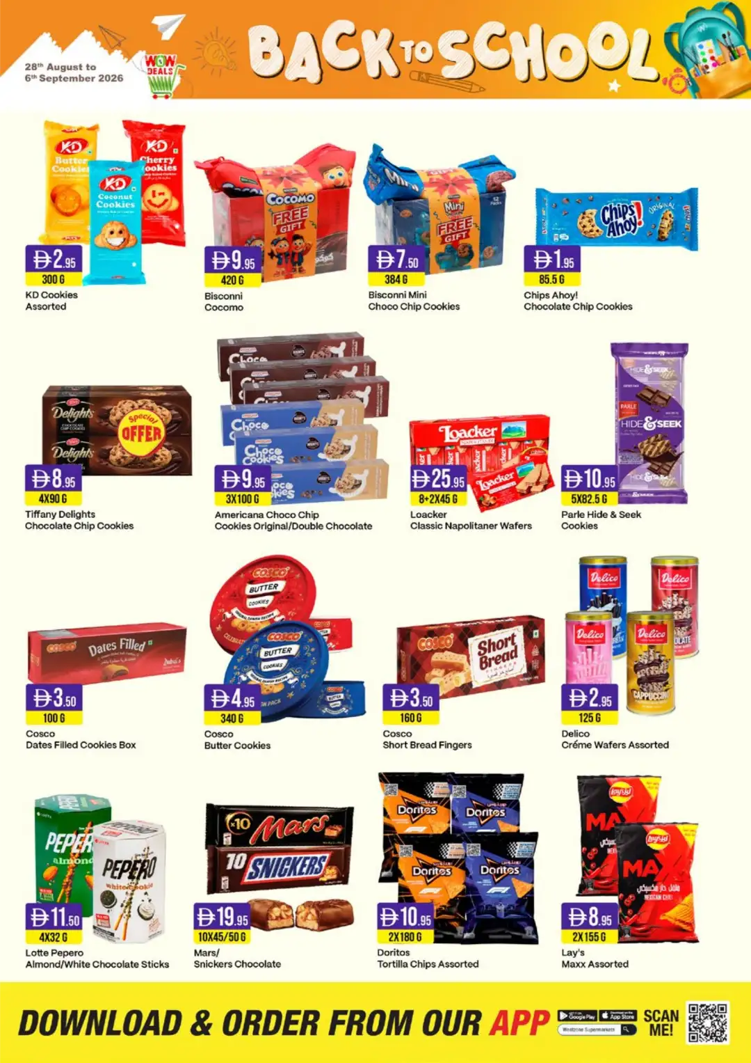 West Zone Supermarket | Back to School Offers & Deals page 12