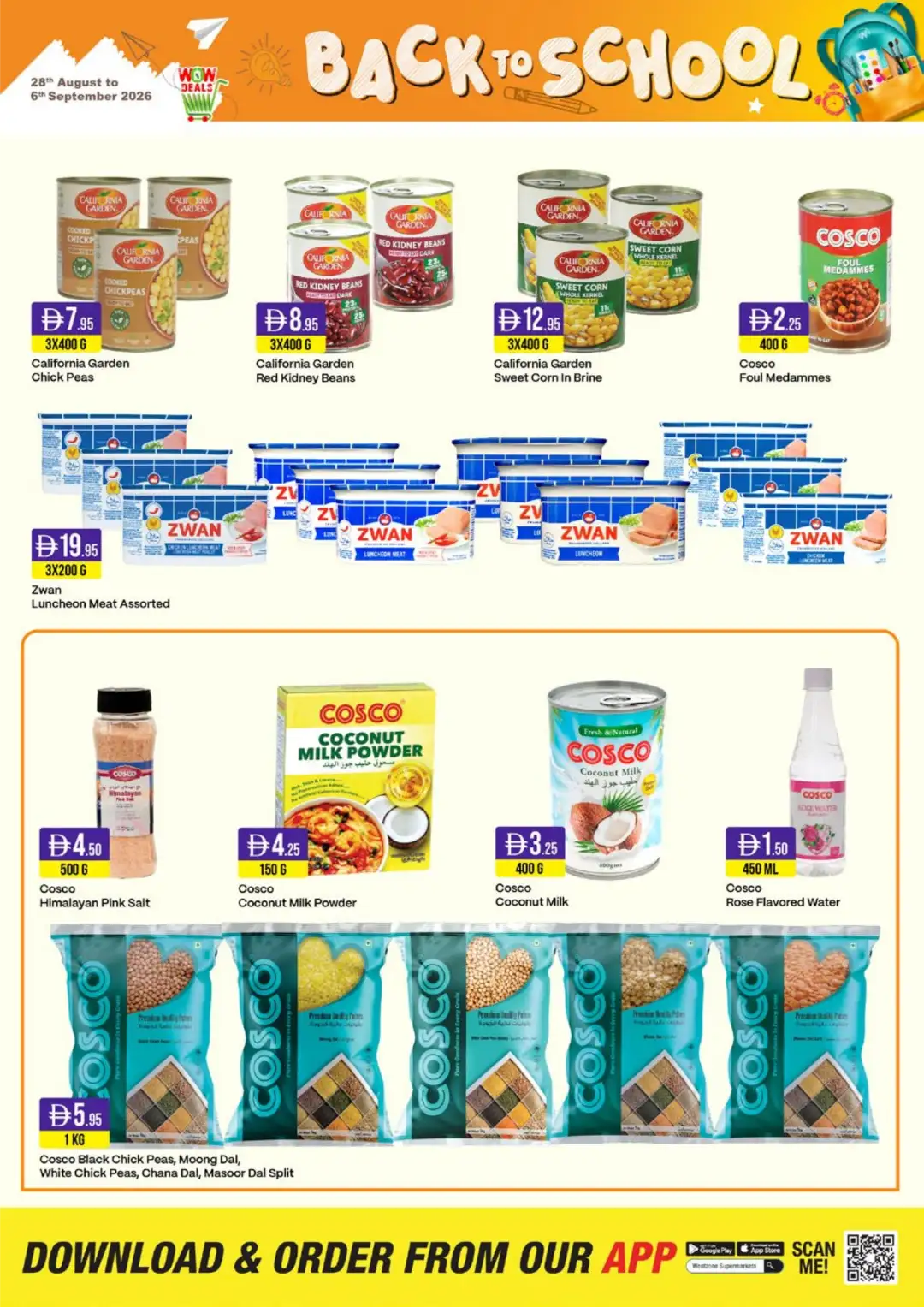 West Zone Supermarket | Back to School Offers & Deals page 16