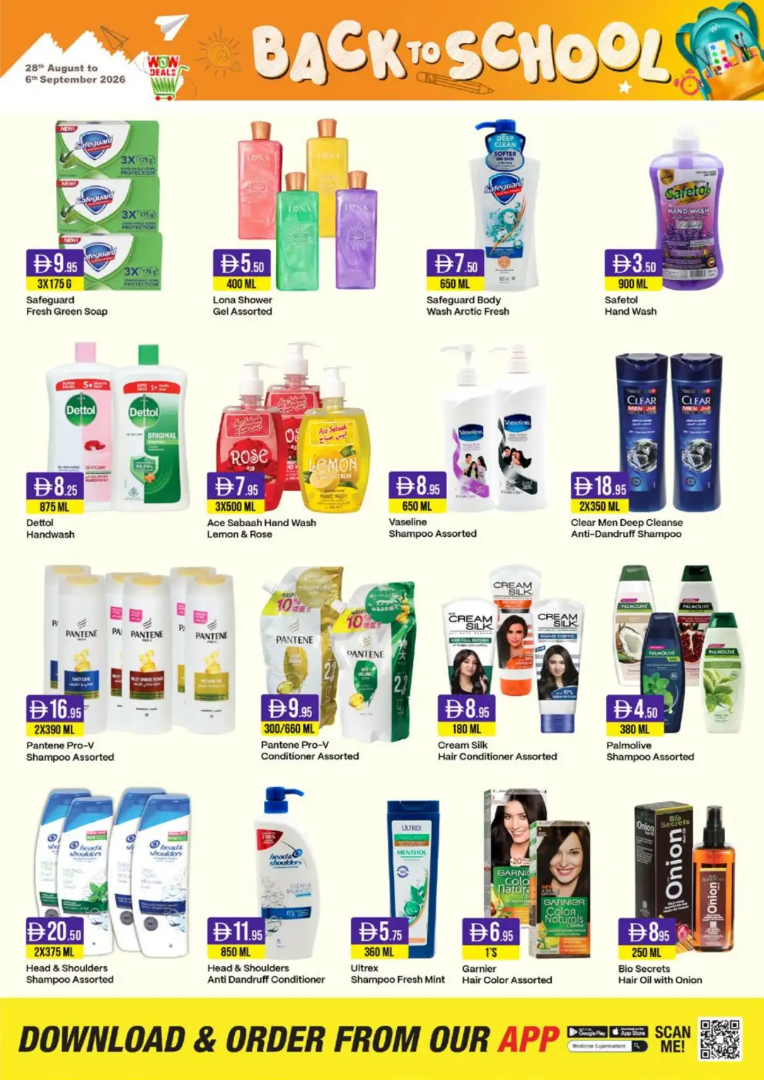 West Zone Supermarket | Back to School Offers & Deals page 20
