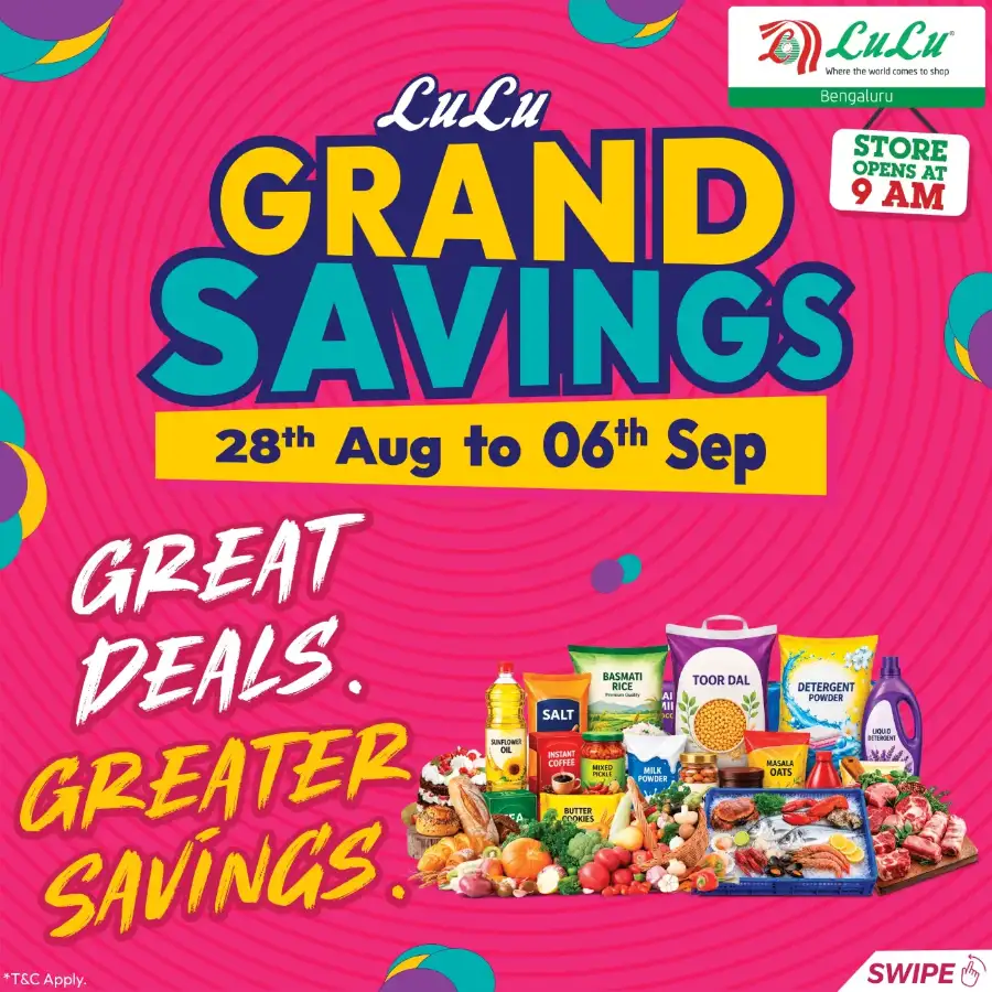 LuLu Bengaluru | Latest Offers & Savings Deals page 1
