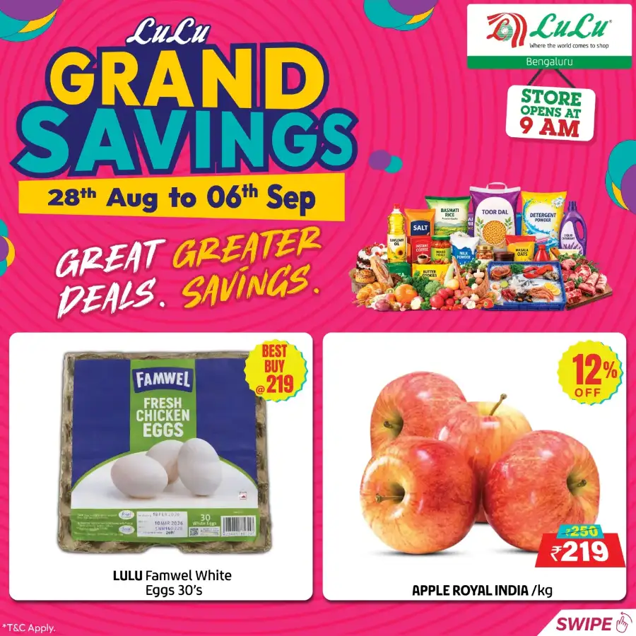 LuLu Bengaluru | Latest Offers & Savings Deals page 10