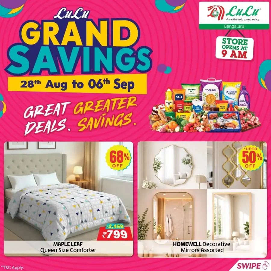LuLu Bengaluru | Latest Offers & Savings Deals page 21