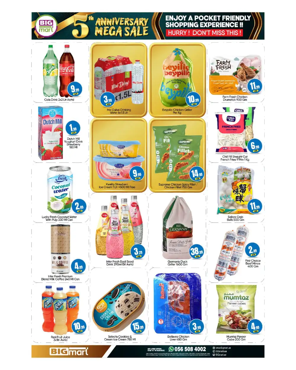 Big Mart Najda Street Offers | 5th Anniversary Mega Sale page 9