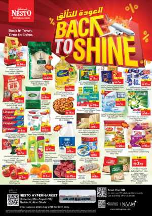 Nesto MBZ City Abu Dhabi | Latest Offers & Deals flyer cover