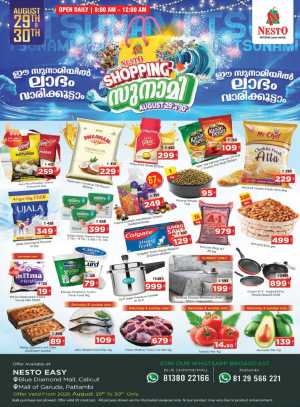 Nesto Palakkad | Latest Offers & Deals flyer cover