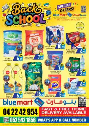 Blue Mart Al Qouz | Special Offers & Today Deals flyer cover