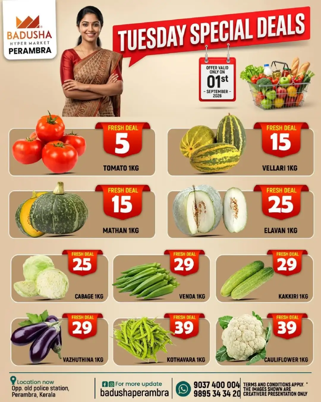 Tuesday Special Deals page 1