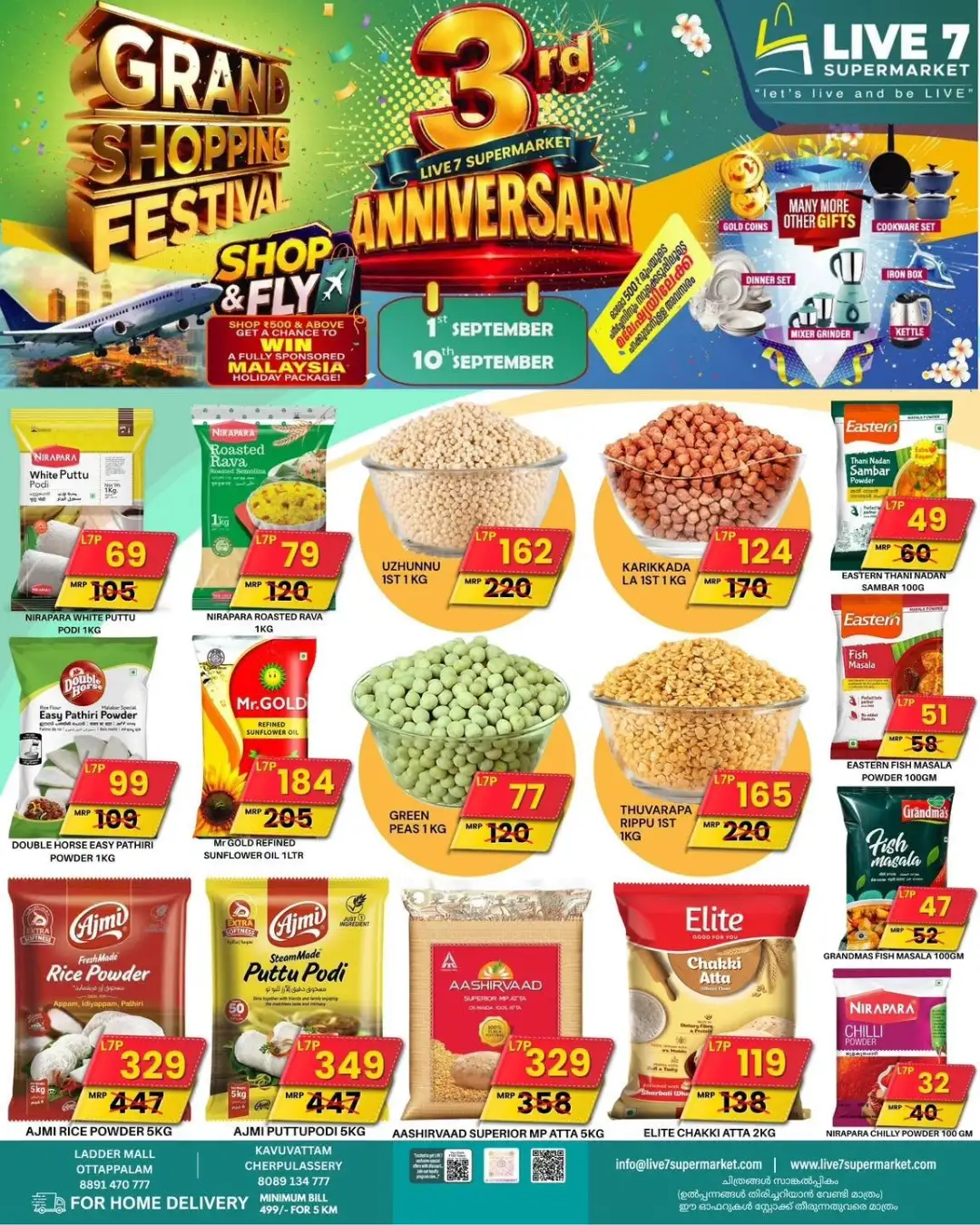 Live 7 Supermarket | Grand Shopping Festival Offers page 1