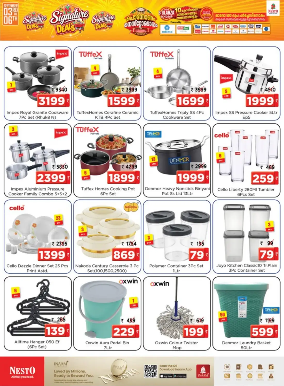 Nesto Gokulam Mall, Calicut Offers | Signature Deals page 17
