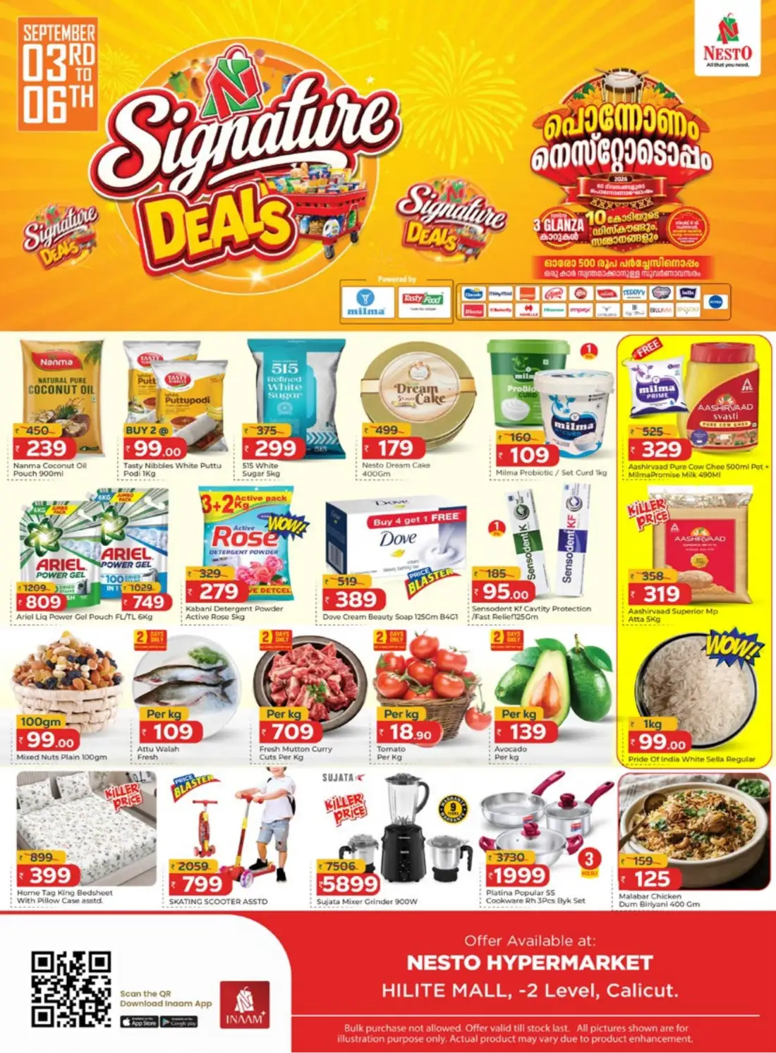 Nesto Hilite Mall Latest Offers | Signature Deals page 1