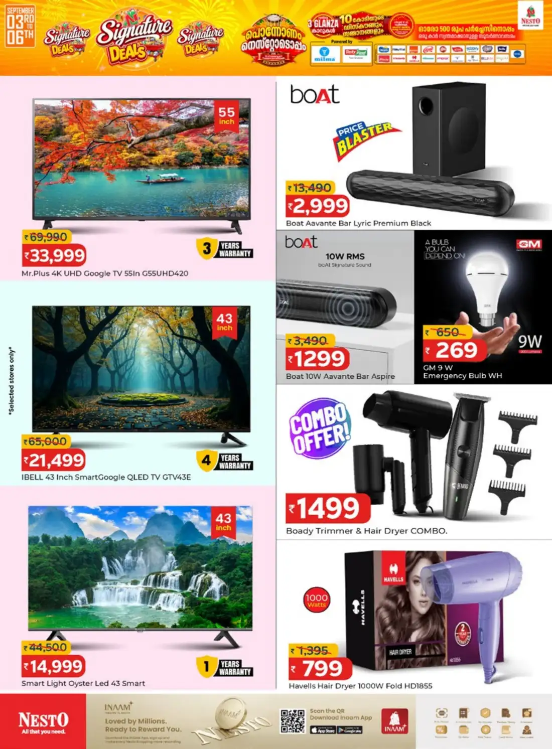Nesto Hilite Mall Latest Offers | Signature Deals page 16