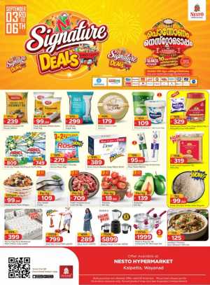 Nesto Wayanad | Latest Offers & Singature Deals flyer cover