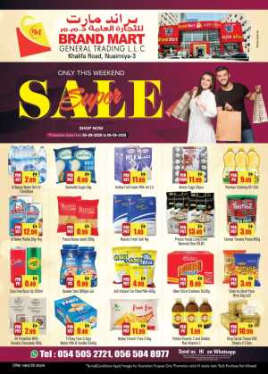 Brand Mart Nuaimiya-3 | Super Sale Offers Today flyer cover