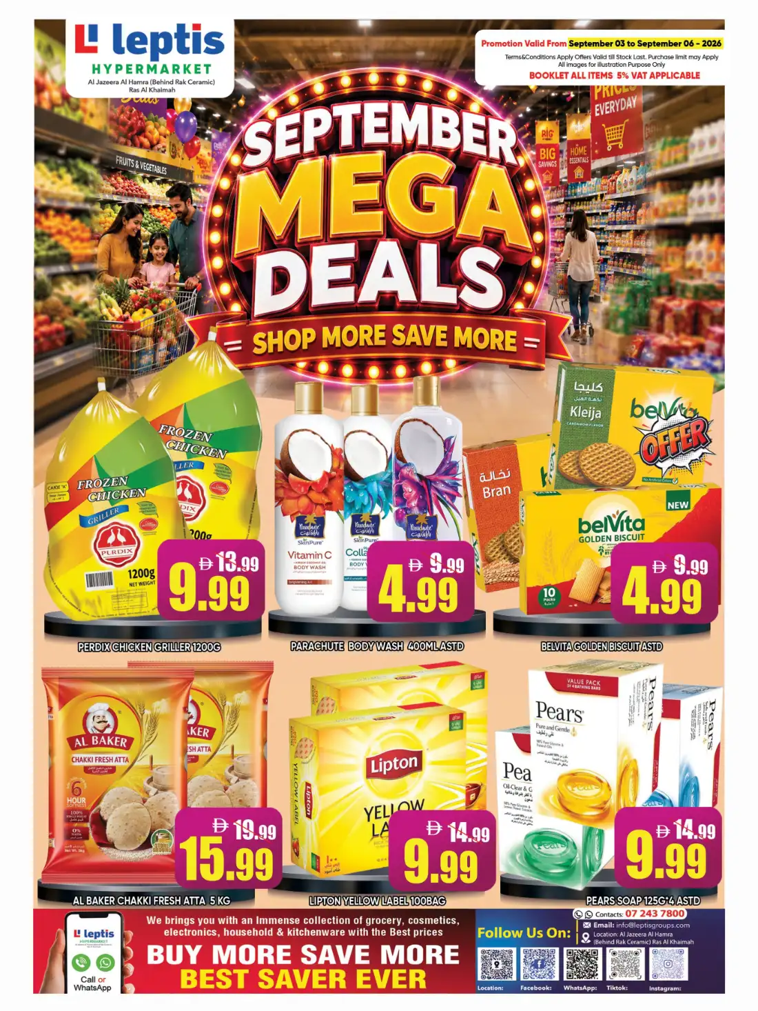 Latest Leptis Hypermarket Rak Offers & Mega Deals page 1