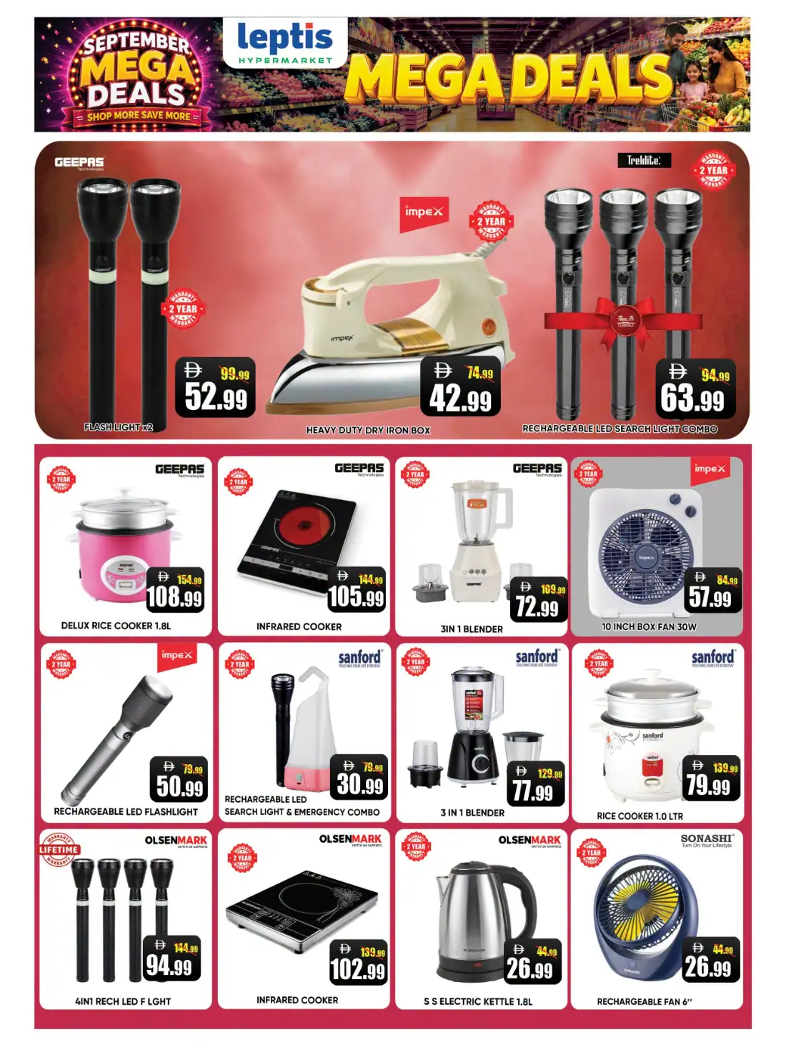 Latest Leptis Hypermarket Rak Offers & Mega Deals page 6