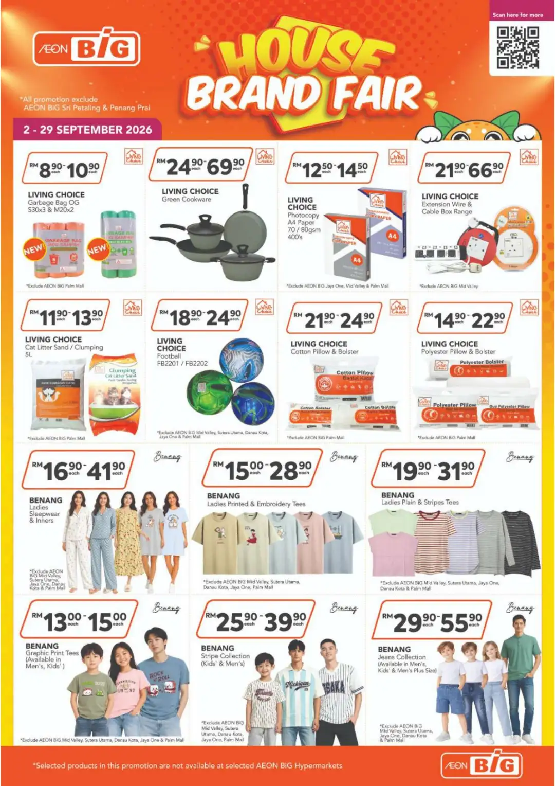 AEON BIG Home Brand Fair Offers page 7