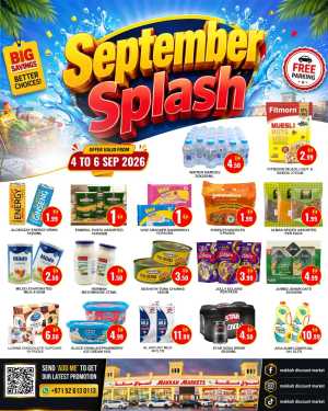 Latest Makkah Discount Market Offers & Splash Deals flyer cover