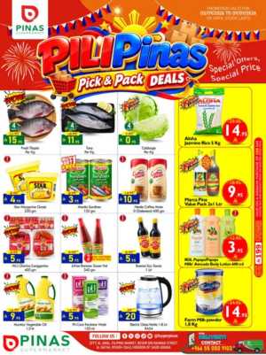 Pinas Supermarket Riyadh | Latest Offers & Deals flyer cover