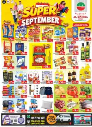 Al Madina Express | Super September Offers & Deals flyer cover