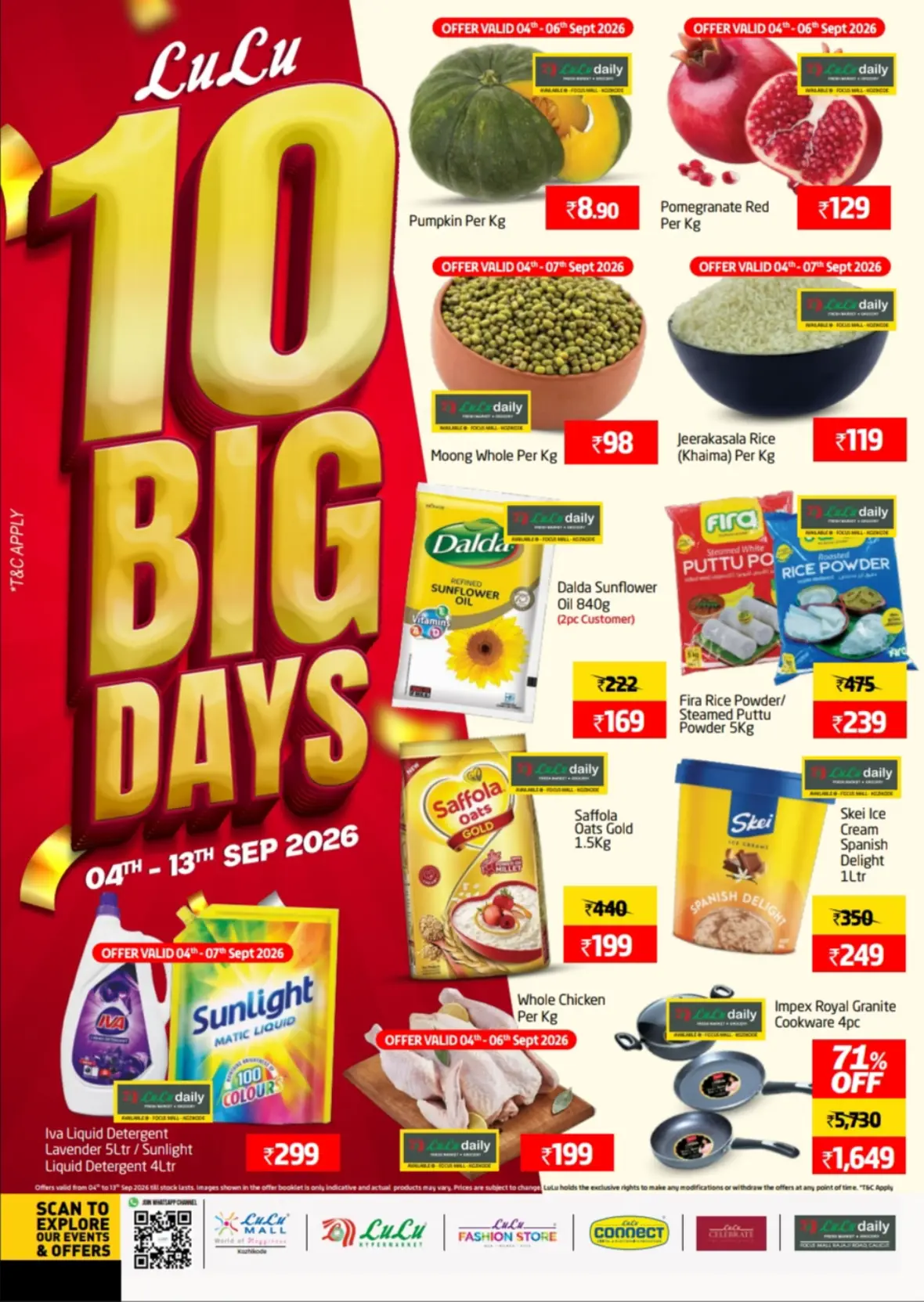 LuLu Calicut 10 Big Days Offers page 1