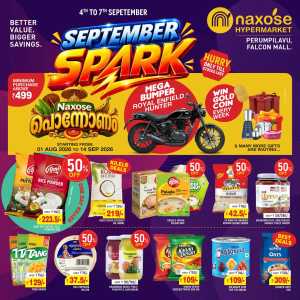 Naxose Perumpilavu September Offers flyer cover